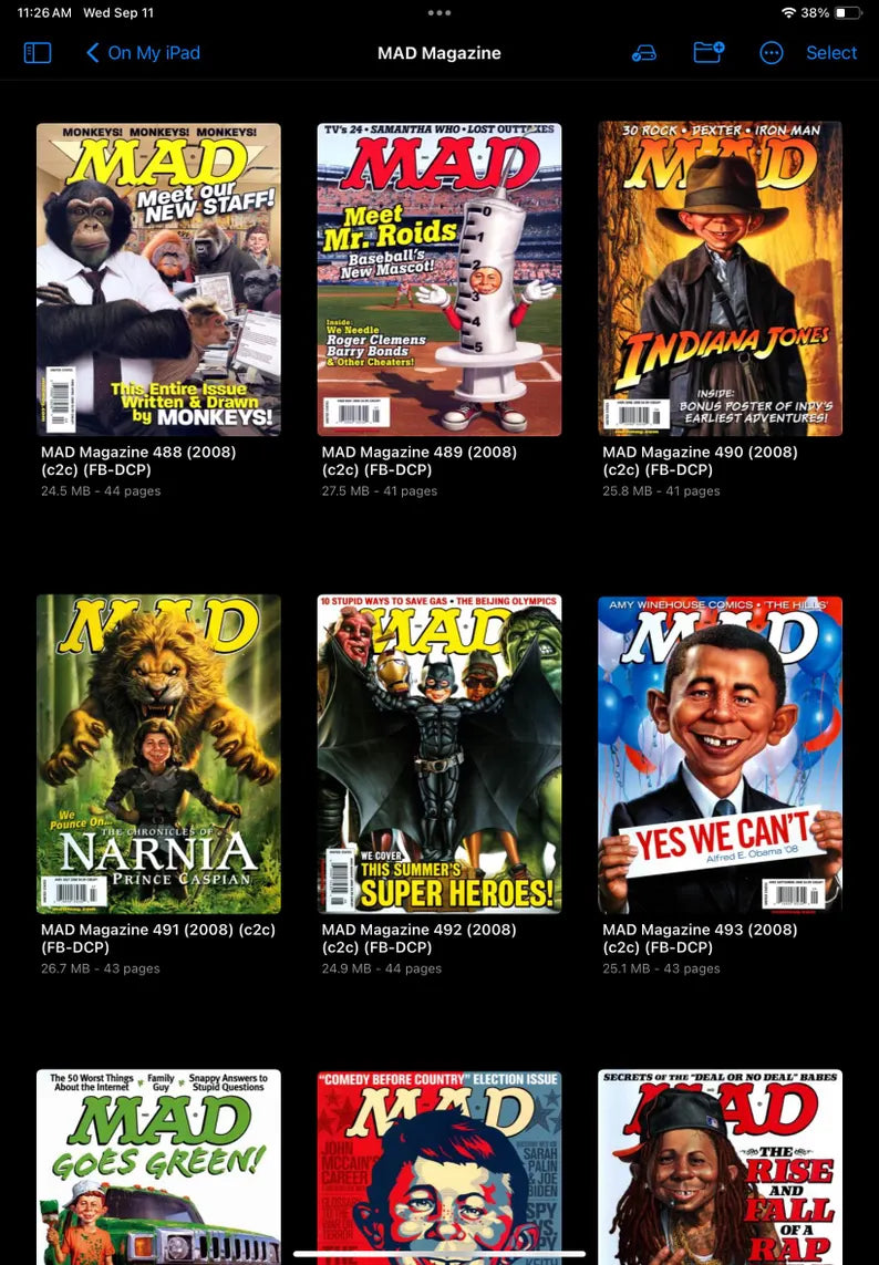 Complete MAD Magazine Digital Archive