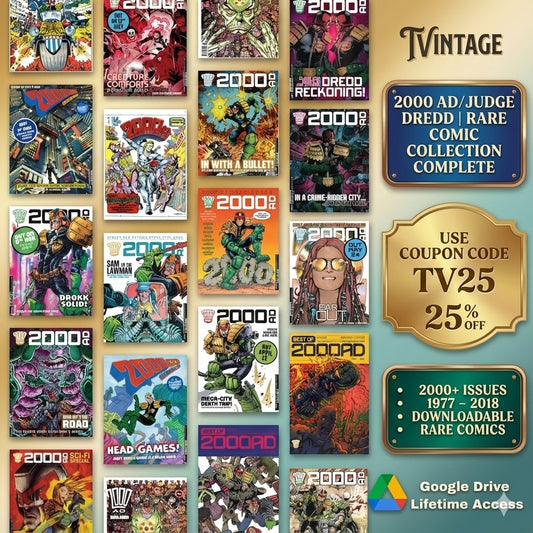 Complete 2000AD Comics Collection