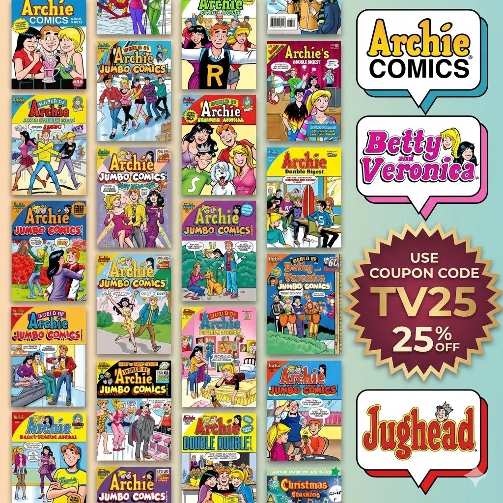 Archie Comics Digital Collection, Complete Archie Comics Bundle, Archie Comics CBZ Files, Archie Comics CBR Format, Download Archie Comics, Archie and Jughead Comics, Betty and Veronica Issues, Sabrina the Teenage Witch Comics, Little Archie Comics, Life with Archie Download, Afterlife with Archie, Archie Double Digests, Archie Annual Collection, Archie 1000 Paged Comics, Archie Americana Series, Archie Comics PDF Download, Archie Comics for iPads, Archie Comics for Android, Archie Comics for Laptops, Archi
