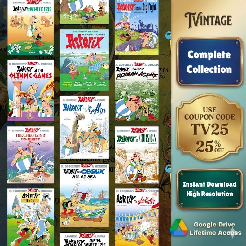 Complete Asterix Comics Collection