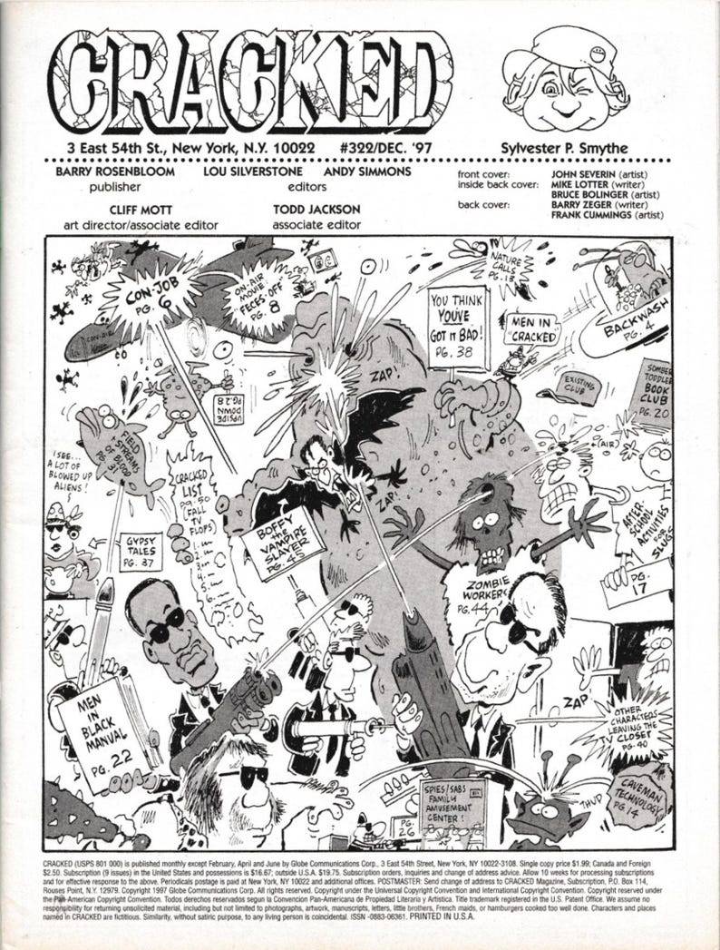 Cracked Magazine Digital Collection: 365 Issues of Classic Comedy