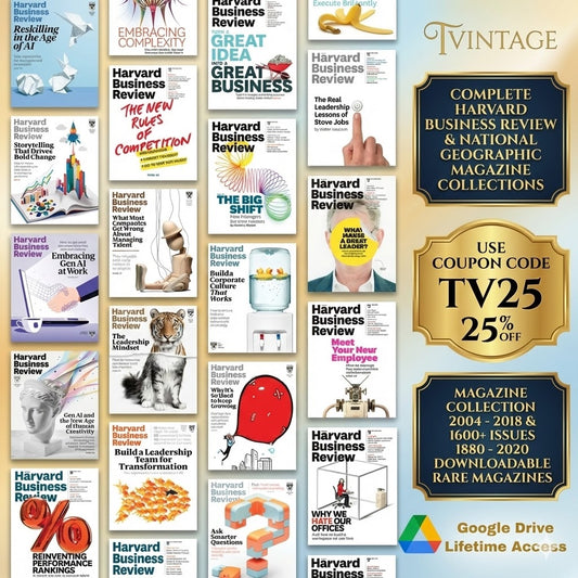 Harvard Business Review Magazines Collection