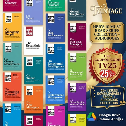 HBR 10 Must Reads Series Collection