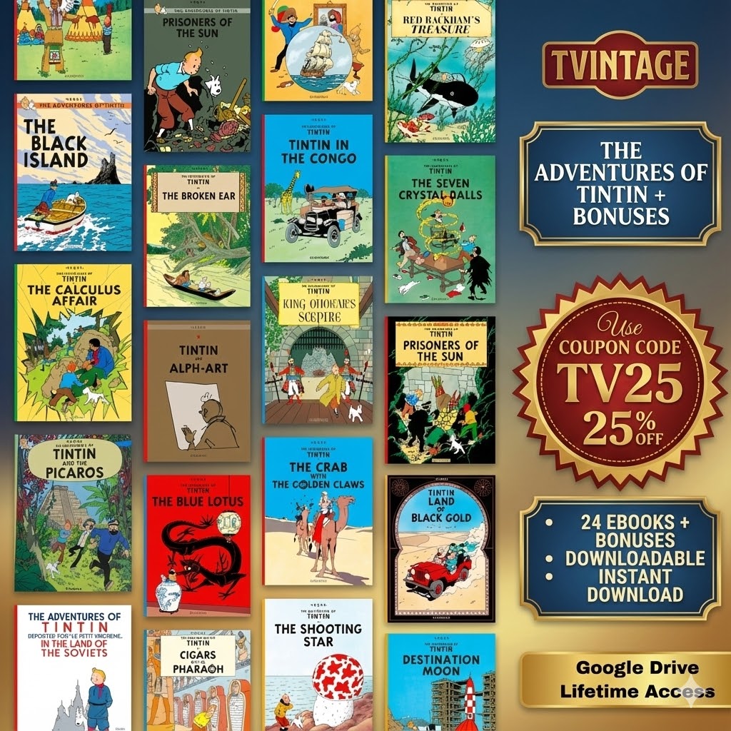 The Adventures of Tintin Comics Collection
