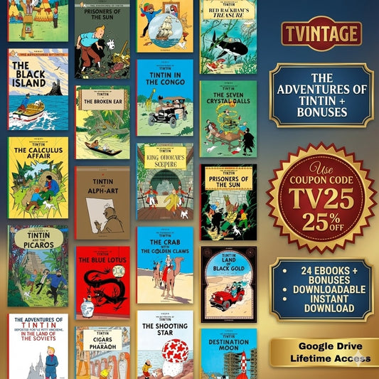 The Adventures of Tintin Comics Collection