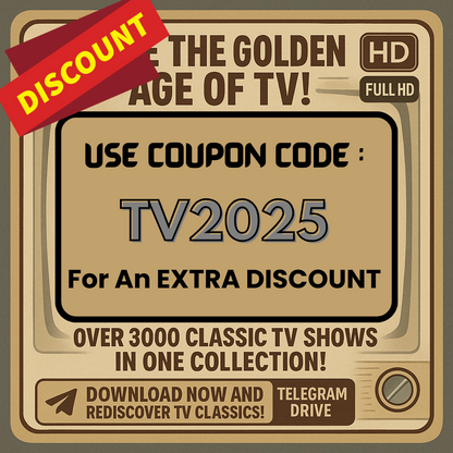 3000+ Legendary Series and TV Shows | Lifetime Unlimited Access | Over 200 TB of Iconic TV Shows