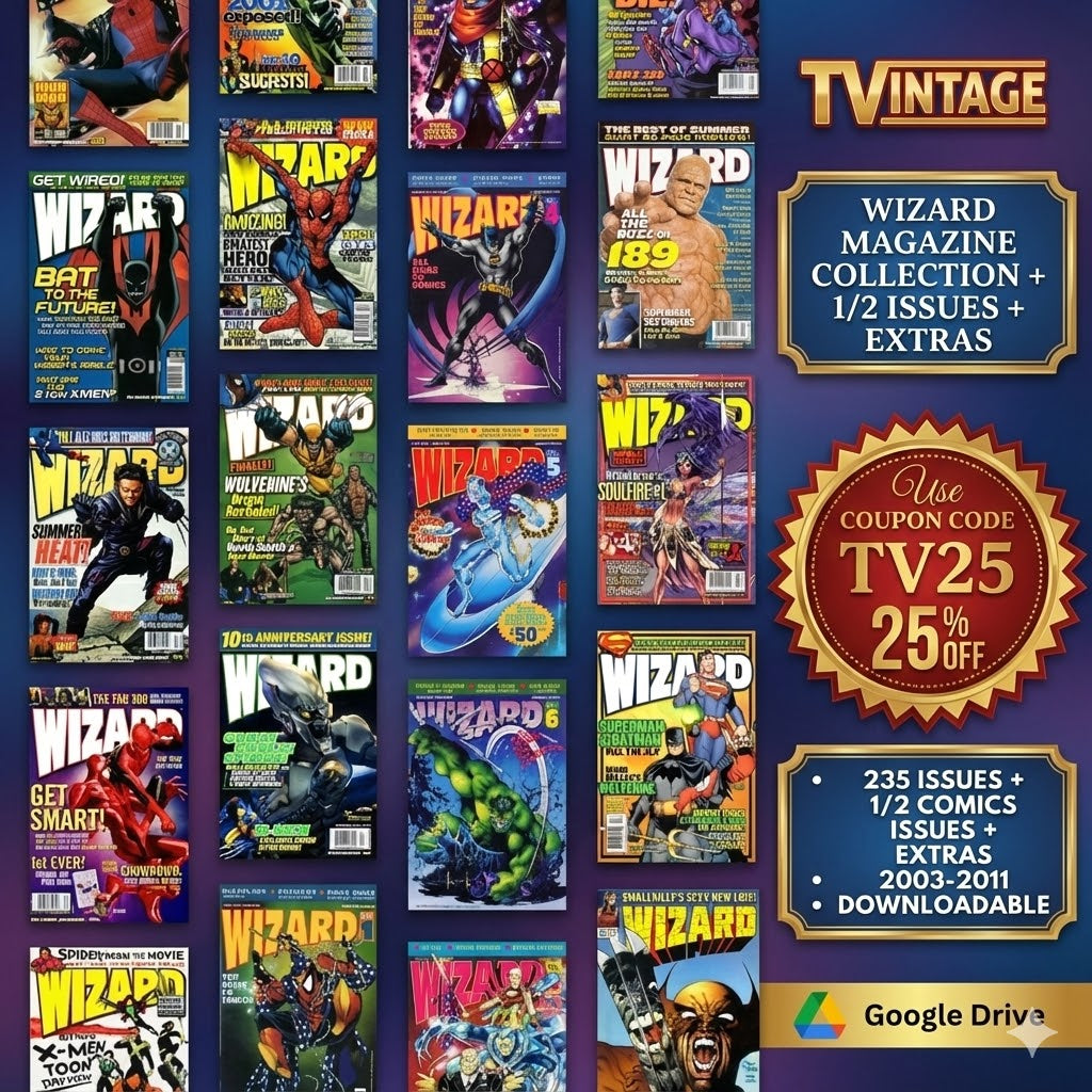 Wizard Magazine Collection