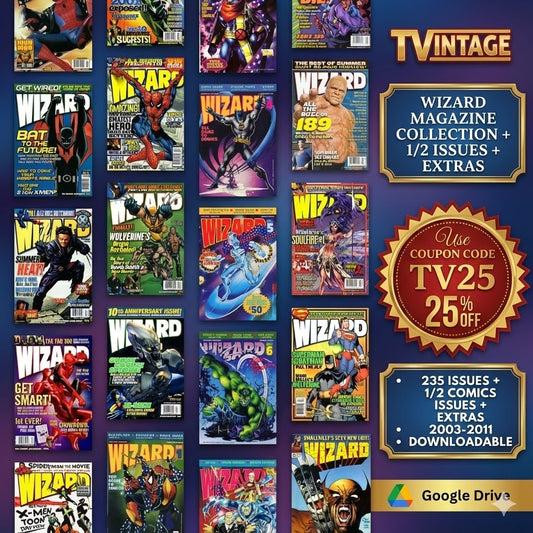 Wizard Magazine Collection