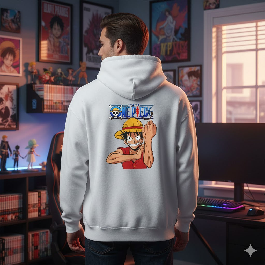 One Piece Anime Hoodie – Iconic Pirate Style, Cozy & Durable