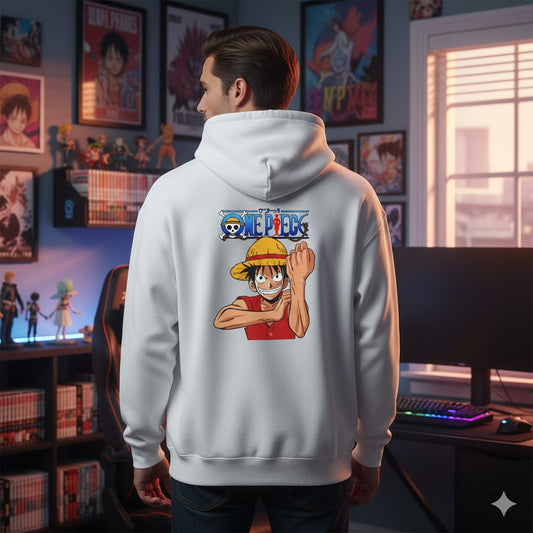 One Piece Anime Hoodie – Iconic Pirate Style, Cozy & Durable
